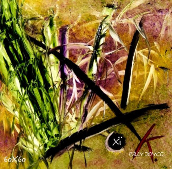 Œuvre contemporaine nommée « Xï », Réalisée par BJK