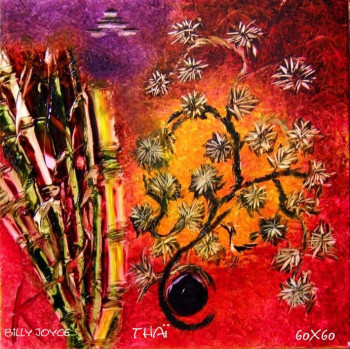 Œuvre contemporaine nommée « Thaï », Réalisée par BJK