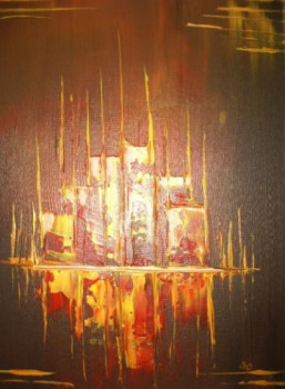 Œuvre contemporaine nommée « Cathedralesque », Réalisée par SAND.O