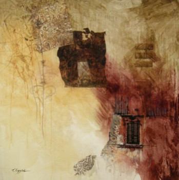 Œuvre contemporaine nommée « Trastevere VI », Réalisée par TANIA CAGGINI