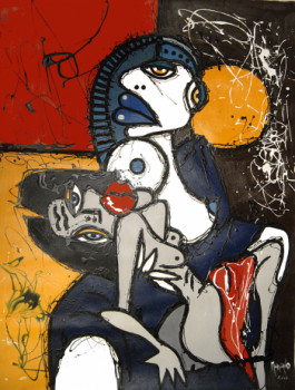 Œuvre contemporaine nommée « La Pieta », Réalisée par PATRICE MURCIANO