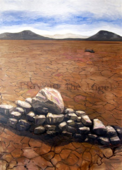 Œuvre contemporaine nommée « paysage bucolique 10 », Réalisée par CARLOS DIT CARLANGA ARAYA VARGAS