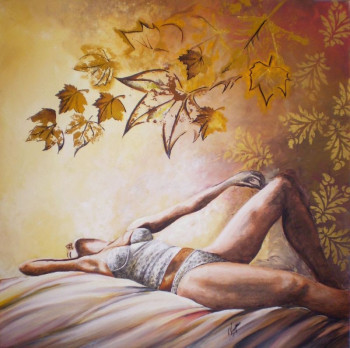 Œuvre contemporaine nommée « {"fr":"songe d'automne","en":"songe d'automne"} », Réalisée par LAURE VIEUSSE