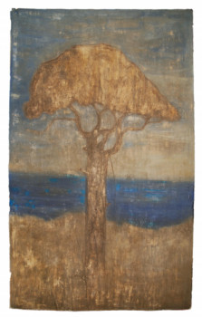 Œuvre contemporaine nommée « l'arbre », Réalisée par LEMIESLE