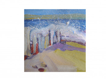 Œuvre contemporaine nommée « La Pointe du Cap Ferret », Réalisée par LéNA TERESHONOK