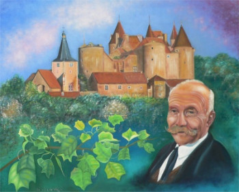 Œuvre contemporaine nommée « Père la Bourgogne », Réalisée par ABERNARDO