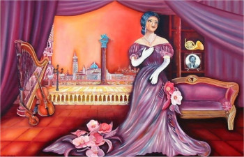 Œuvre contemporaine nommée « La traviata », Réalisée par ABERNARDO
