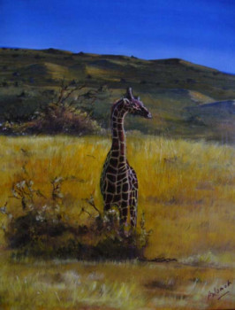 Œuvre contemporaine nommée « La girafe », Réalisée par ANTONIOTTI