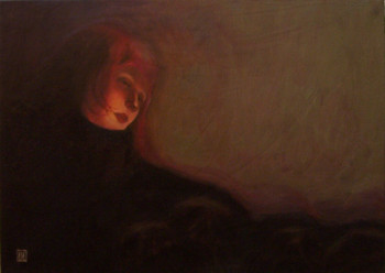 Œuvre contemporaine nommée « La Femme et la Mort.. », Réalisée par KIMS