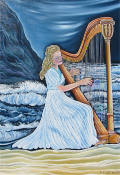 Œuvre contemporaine nommée « Le concerto pour harpe », Réalisée par ABERNARDO