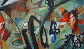 Œuvre contemporaine nommée « Graffiti », Réalisée par HELENE MUKHTAR