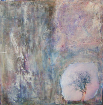 Œuvre contemporaine nommée « pink shadows 2 », Réalisée par MARNA