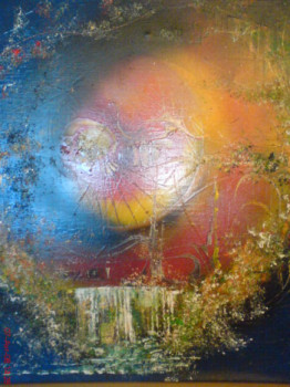 Œuvre contemporaine nommée « LYRIQUE », Réalisée par PHILO
