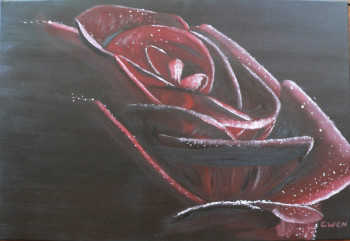 Œuvre contemporaine nommée « Rose », Réalisée par GWEN