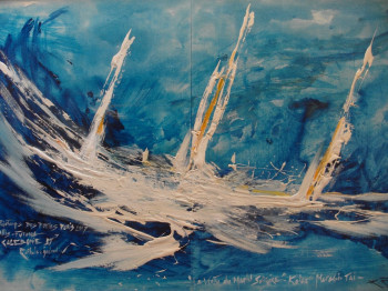 Œuvre contemporaine nommée « PANO-RAMA 1997 », Réalisée par RAPHAEL - ARTISTE SIAPO