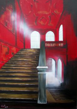 Œuvre contemporaine nommée « Escaliers vénitiens », Réalisée par K.LE.H