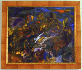 Œuvre contemporaine nommée « La cavale en Provence. », Réalisée par FABIEN FREGONA