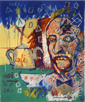 Œuvre contemporaine nommée « WARM COFFEE cafécho », Réalisée par VINCENT ARCACHE