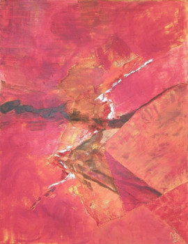 Œuvre contemporaine nommée « Flamenco », Réalisée par MARTINE PERNELLE-TROILLARD