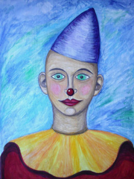 Œuvre contemporaine nommée « Le petit clown », Réalisée par STEPHANE CUNY