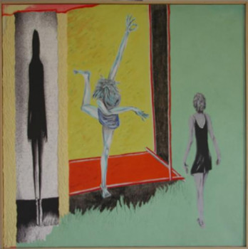 Œuvre contemporaine nommée « Peinture acrylique 60 », Réalisée par AMAURY ARSAC