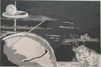 Œuvre contemporaine nommée « dessin ancré », Réalisée par AMAURY ARSAC
