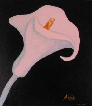 Œuvre contemporaine nommée « Calla aroma », Réalisée par ANIA