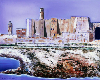 Œuvre contemporaine nommée « Le Ribat de Monastir », Réalisée par ABERNARDO