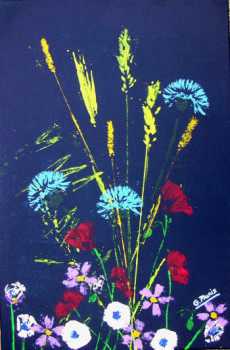 Œuvre contemporaine nommée « Bouquet », Réalisée par GAEL PALAIS