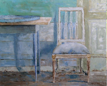 Œuvre contemporaine nommée « chaise », Réalisée par LENA B