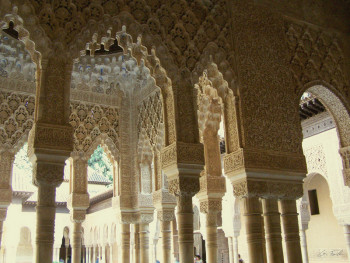 Œuvre contemporaine nommée « Alhambra - Arcades 2 », Réalisée par GRéGORY FOULON