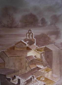 Œuvre contemporaine nommée « village de llio », Réalisée par JEAN-MARC MISIASZEK