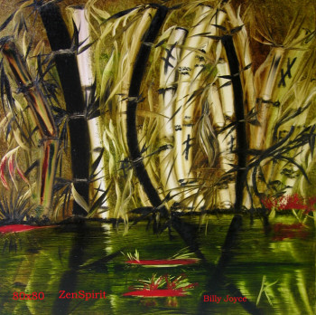 Œuvre contemporaine nommée « ZenSpirit », Réalisée par BJK