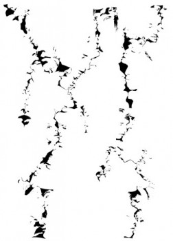Œuvre contemporaine nommée « Chromosomes-2009- », Réalisée par ALAIN MERCIER