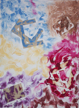 Œuvre contemporaine nommée « Tentative », Réalisée par JM