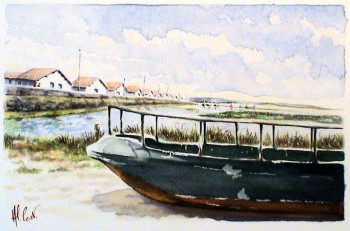 Œuvre contemporaine nommée « bassin d'arcachon », Réalisée par ALCOAT