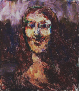 Œuvre contemporaine nommée « "Portrait de Mademoiselle" », Réalisée par JEAN PIERRE HARIXCALDE