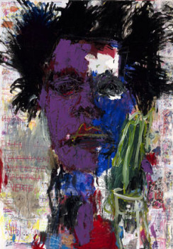 Œuvre contemporaine nommée « Basquiat », Réalisée par VICTOR HASCH