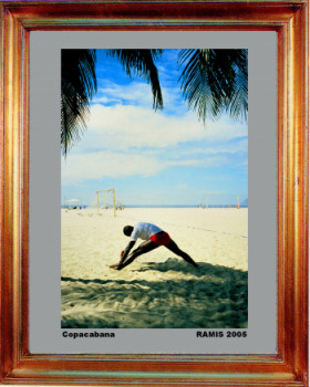 Œuvre contemporaine nommée « Bresil; Copacabana 2005 », Réalisée par EMILE RAMIS