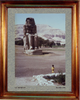 Egypte; le Momnon 1996 Sur le site d’ARTactif