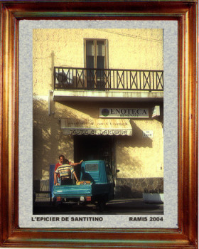 Italie, Sardaigne l'épicier de Santitino 2004 Sur le site d’ARTactif