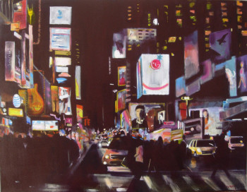 Times Square, minuit sur le site d’ARTactif