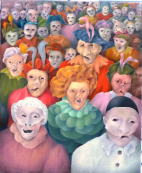 Œuvre contemporaine nommée « Ne nous voilons pas la face », Réalisée par PIERRE TORET