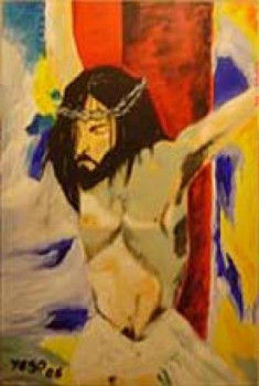 Œuvre contemporaine nommée « CRISTO 1 », Réalisée par YESO