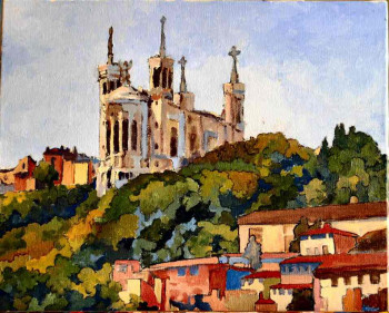 Œuvre contemporaine nommée « basilique fourviere », Réalisée par DIDHENRY