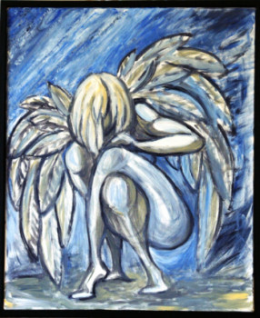 Œuvre contemporaine nommée « blue angel », Réalisée par DIDHENRY
