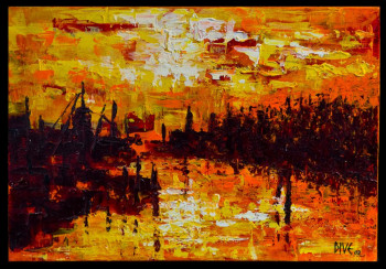 Œuvre contemporaine nommée « venise », Réalisée par DIDHENRY