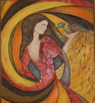Œuvre contemporaine nommée « Flamenco », Réalisée par DOMINIC
