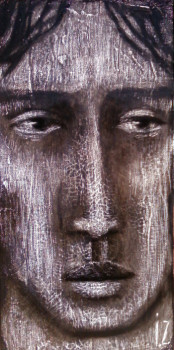 Œuvre contemporaine nommée « visage », Réalisée par ISABELLE ZIMMERMANN