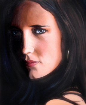 Œuvre contemporaine nommée « PORTRAIT - Eva Green », Réalisée par AGRISELIN